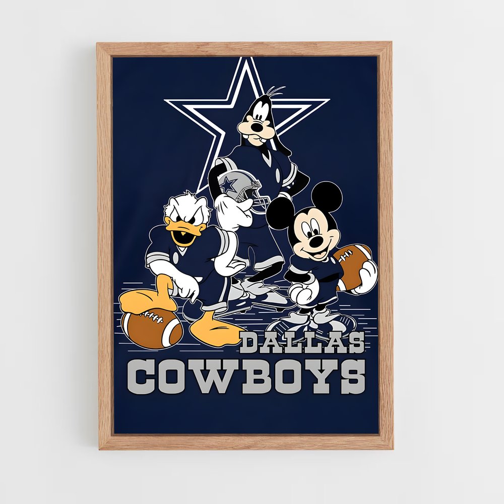 Poster Mickey Cowboys (vue 4)